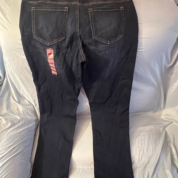 Dark Blue Women's Jeans - Picture 2 of 7